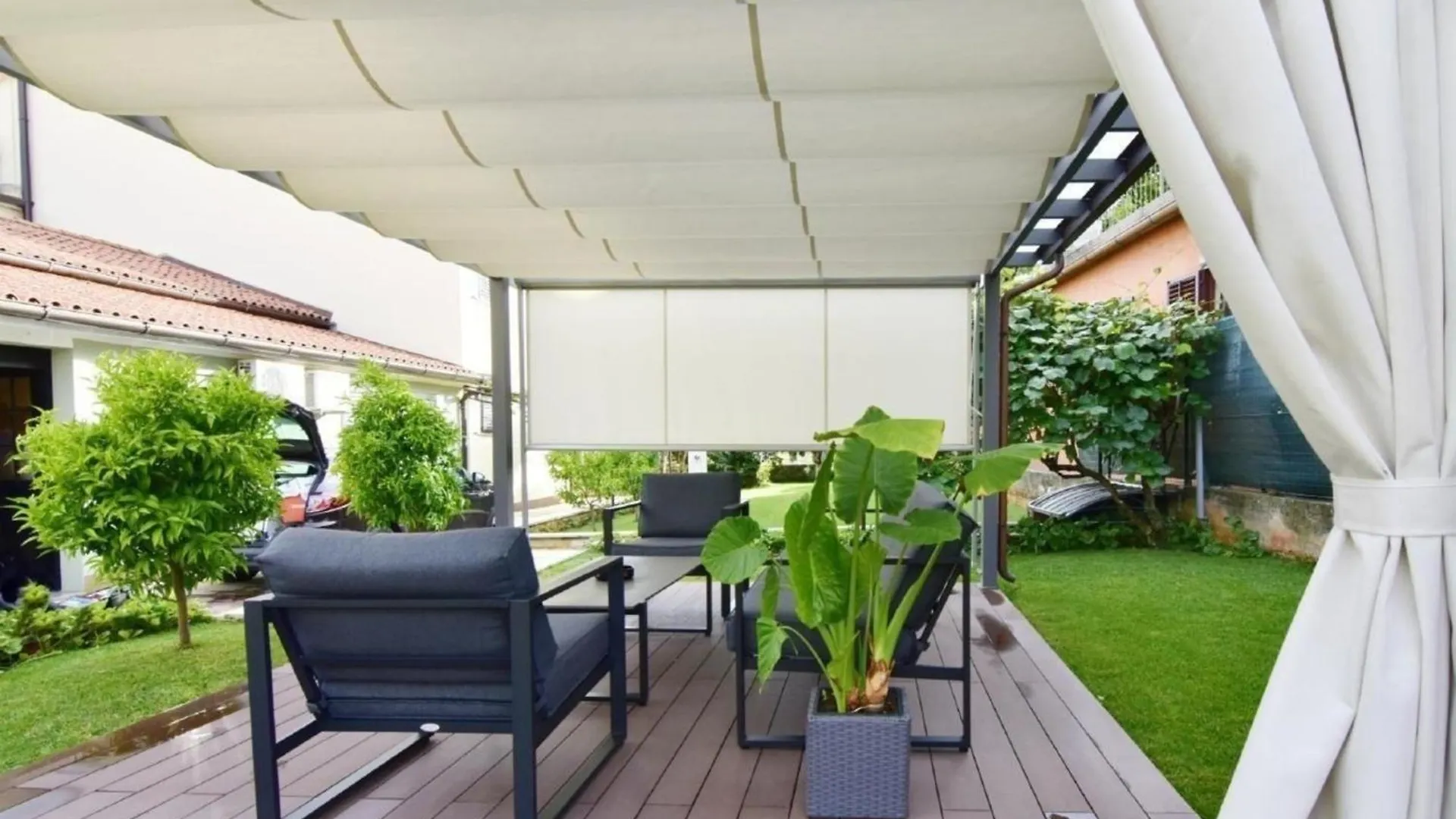 Wohnung In Umag Mit Privatem Grill